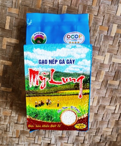 Gạo nếp gà gáy Mỹ Lung (1kg)